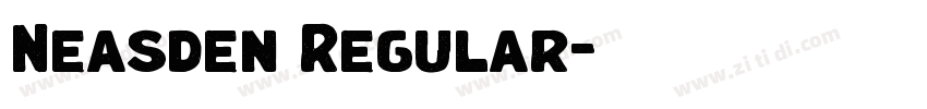 Neasden Regular字体转换 Neasden Regular字体转换